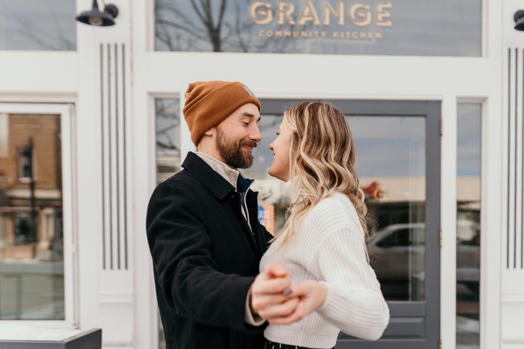 The Grange Hamburg, NY Engagement Photos