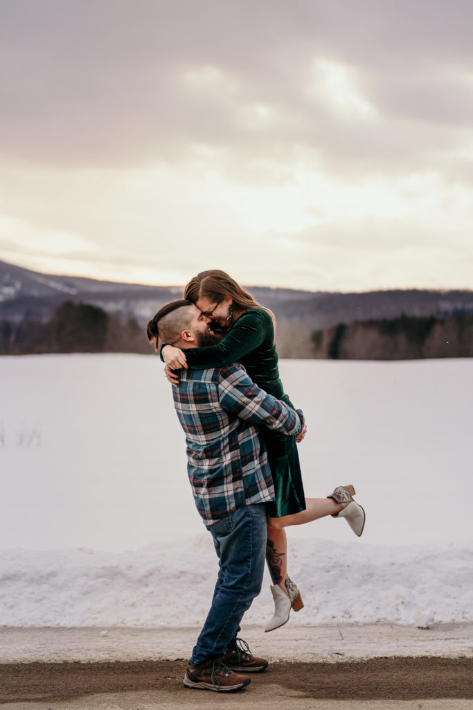 Engagement Photos in Ellicottville, New York 