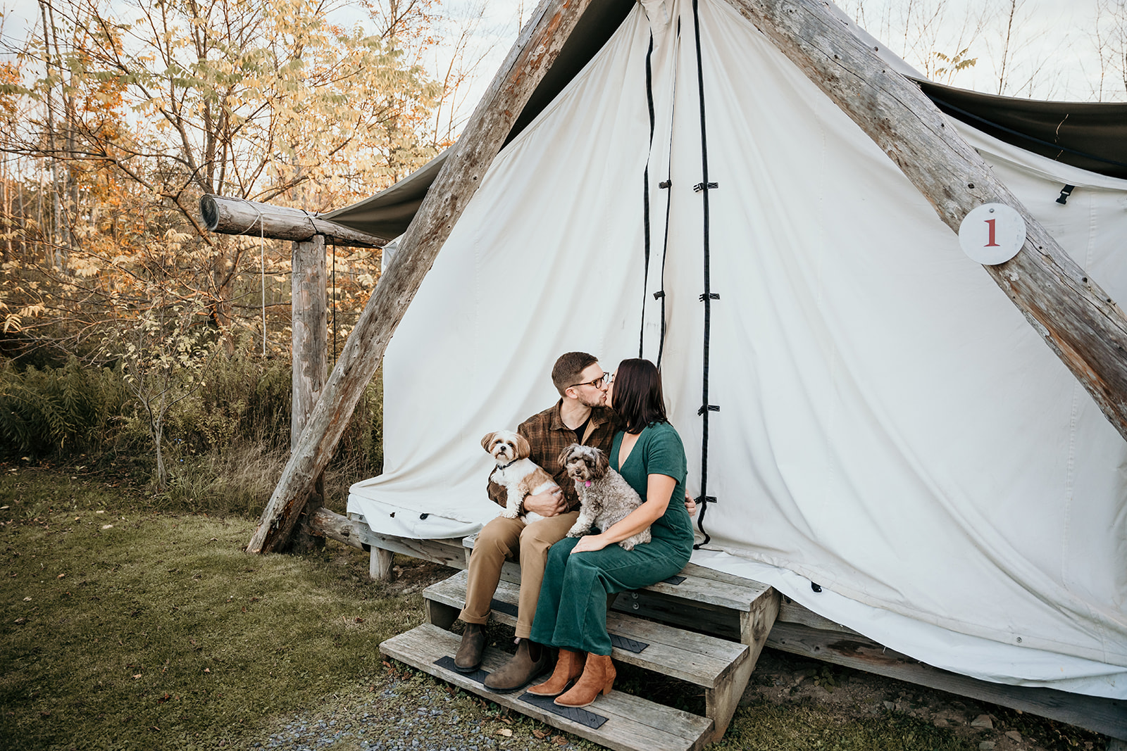 Ithaca by Firelight Camps Engagement Session